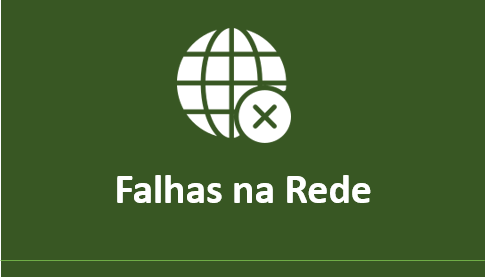 Informar falhas ou erros na rede 